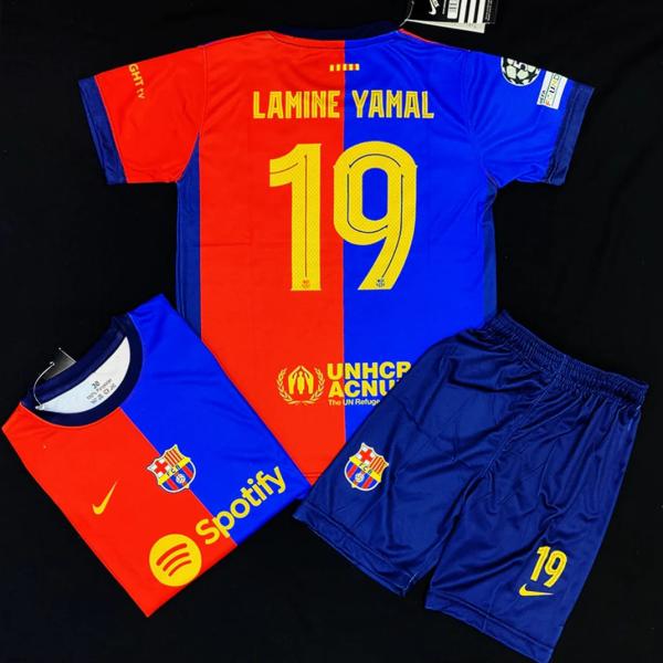 Limine yamal fc barcelona football  kit for kid